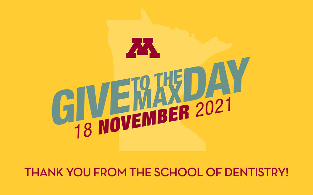 Give to the Max Day - Thank You From the School of Dentistry