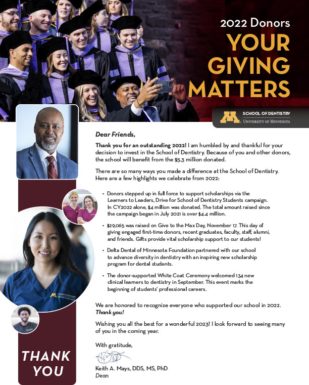 2022 Annual Giving Report