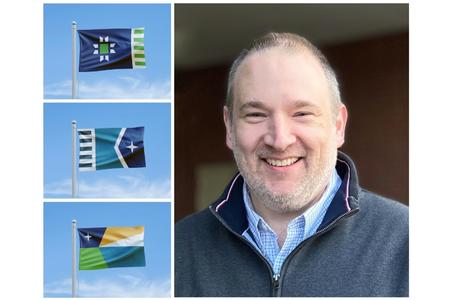 Jeffrey Karp and new flag design.