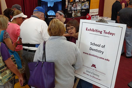 The School of Dentistry at the 2016 Minnesota State Fair