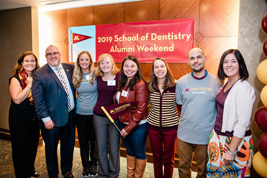 School of Dentistry alumni gathered for 2019 alumni weekend