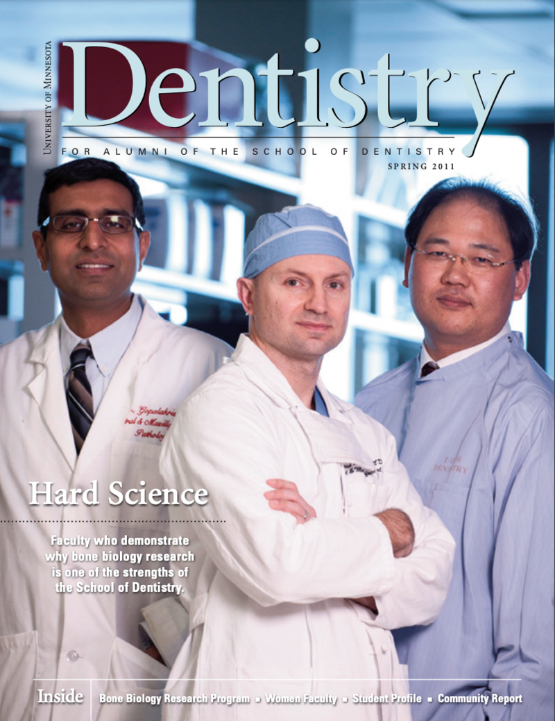 cover of Dentistry Magazine Spring 2011