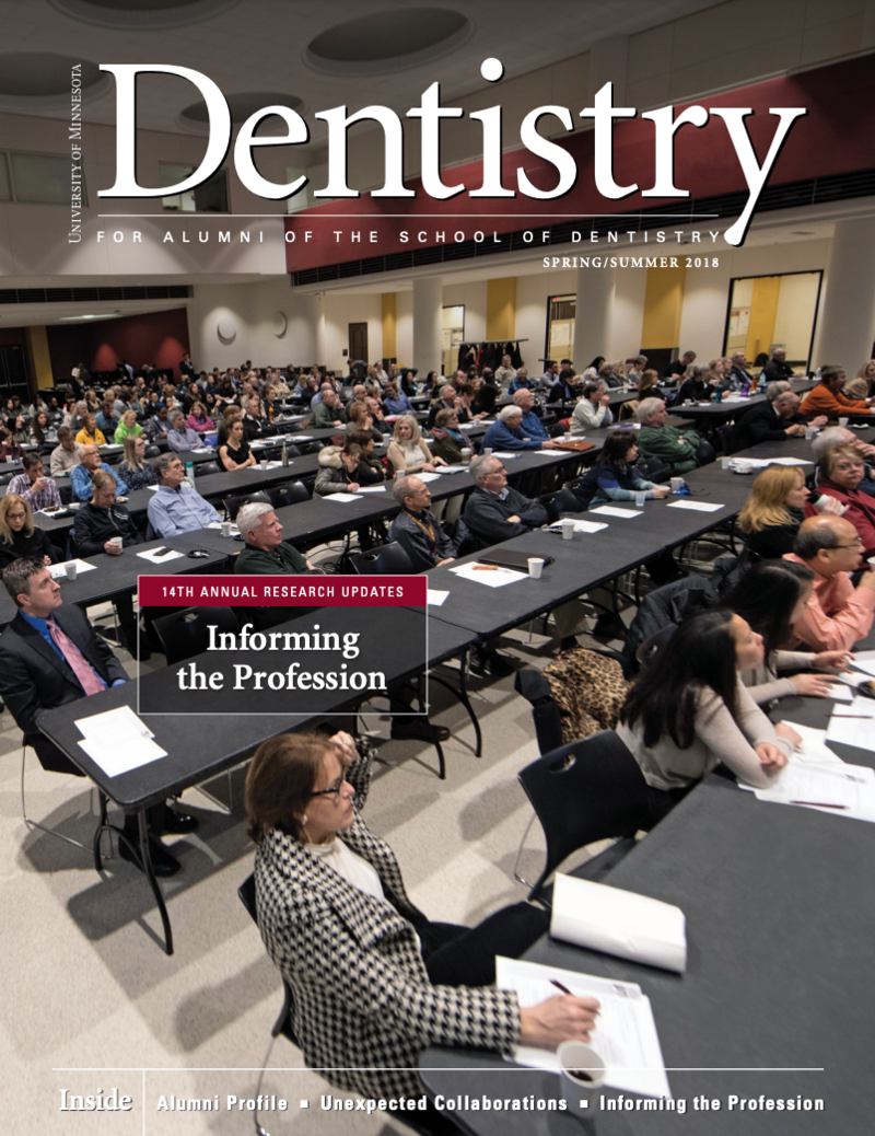 cover of Dentistry Magazine Summer 2018