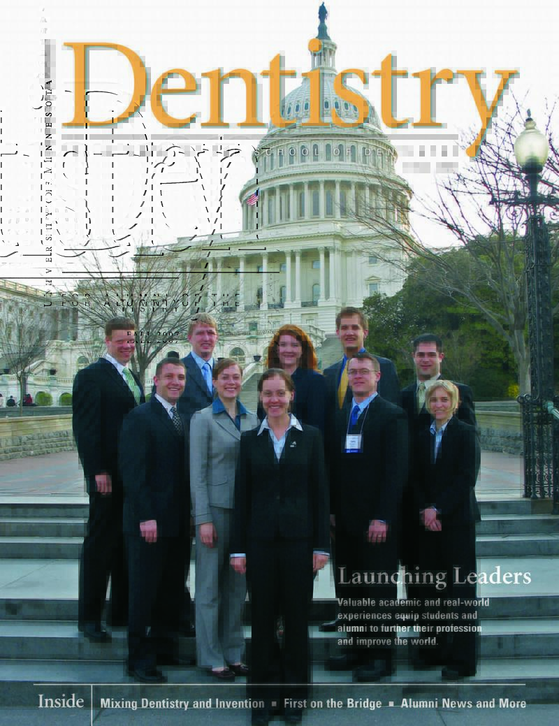 cover of Dentistry Magazine Fall 2007