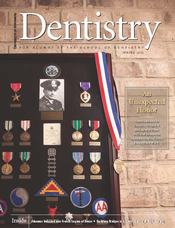 cover of Dentistry Magazine Spring 2012