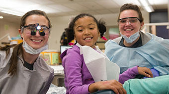 School of Dentistry students volunteer at Give Kids a Smile Day 1