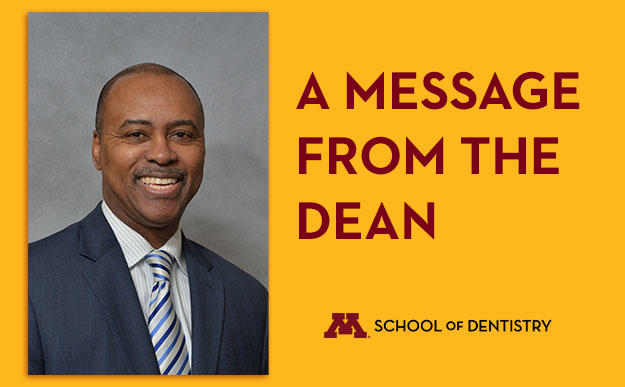 A Message from the Dean