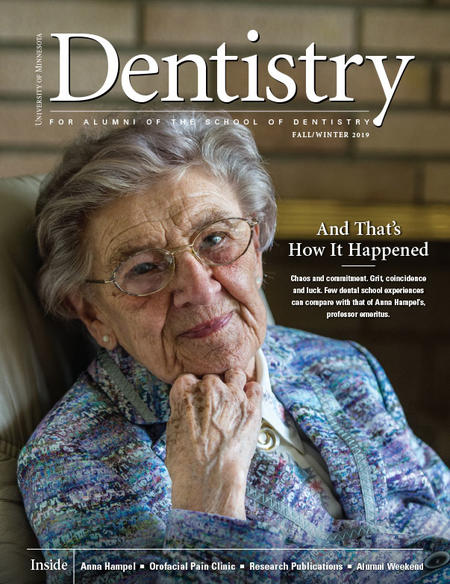 Cover of Dentistry Magazine for fall/winter 2019