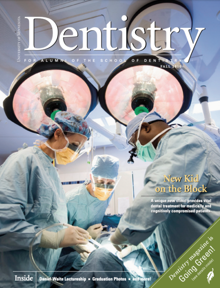 cover of Dentistry Magazine Fall 2010