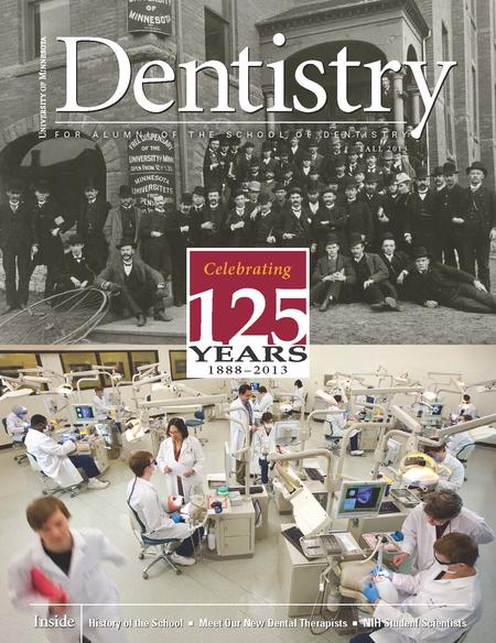 cover of Dentistry Magazine Fall 2013