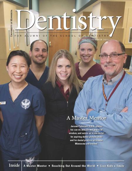 cover of Dentistry Magazine Spring 2015